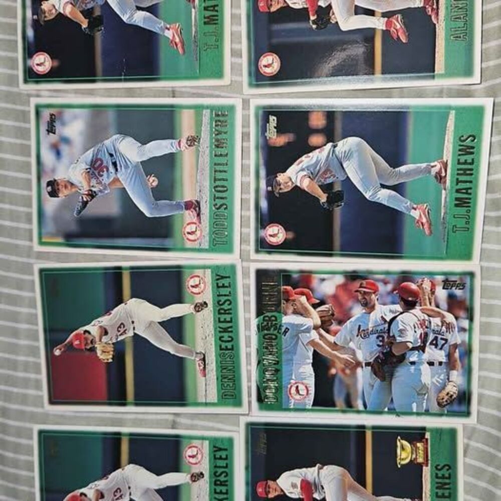 Topps St. Louis Cardinals Baseball Card Lot